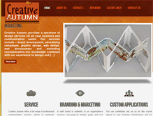 Tablet Screenshot of creativeautumn.com